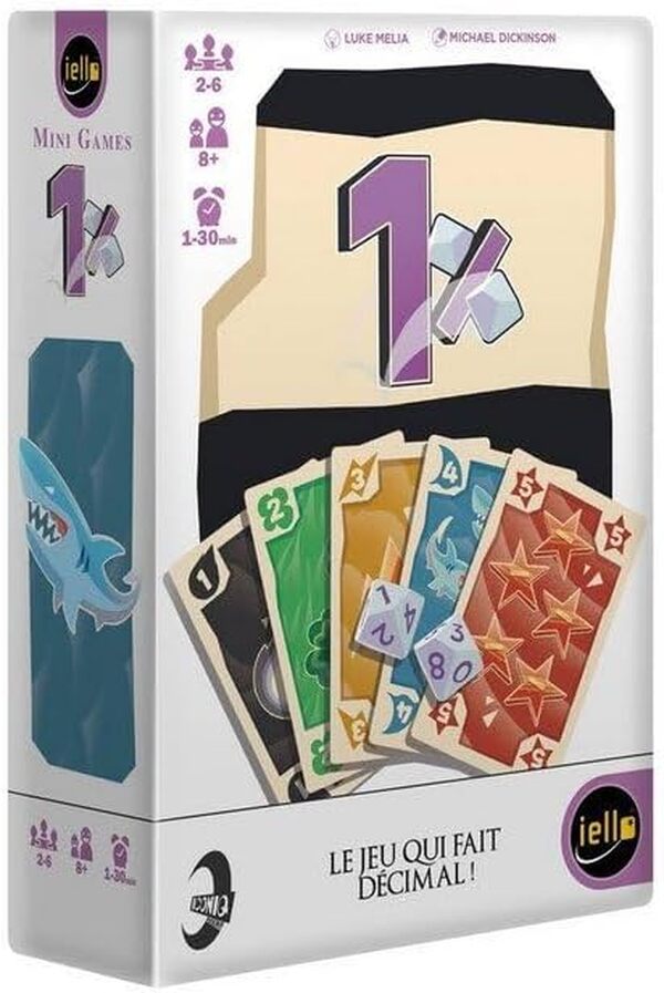 IELLO - 1% - Version française - Le Jeu Qui Fait décimal  !