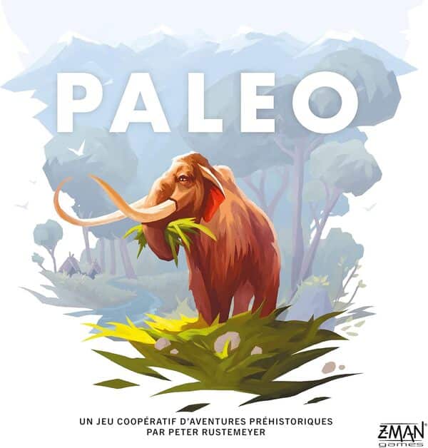 Asmodee - PALEO - Jeu De Société Pour Enfants dès 10 Ans - 2 À 4 Joueurs - 40 À 60 Minutes - Plongez Dans Un Univers Préhistorique Et Survivez Comme Nos Ancêtres - En Français -Z-Man Games