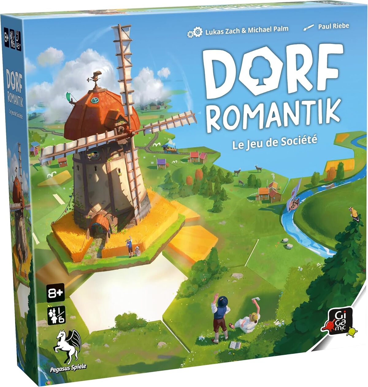 Test du jeu coopératif Dorfromantik de Gigamic
