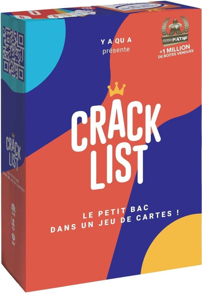 Test du jeu Crack List : ambiance et fun pour toute la famille