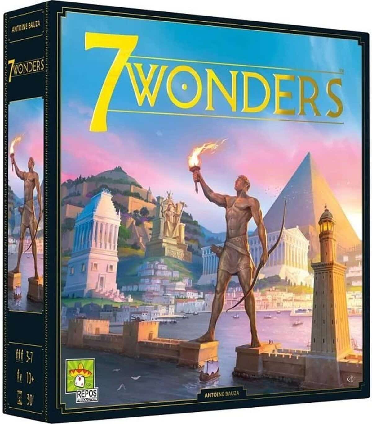 Test du jeu de société "7 Wonders" d'Asmodee : stratégie et rejouabilité infinie