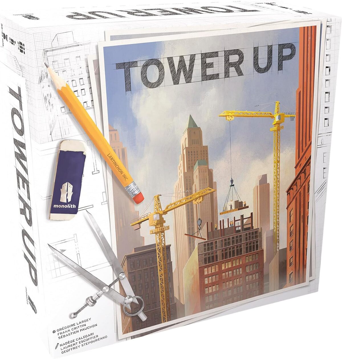 Test du jeu de société Asmodee Tower Up : stratégie et construction en 3D