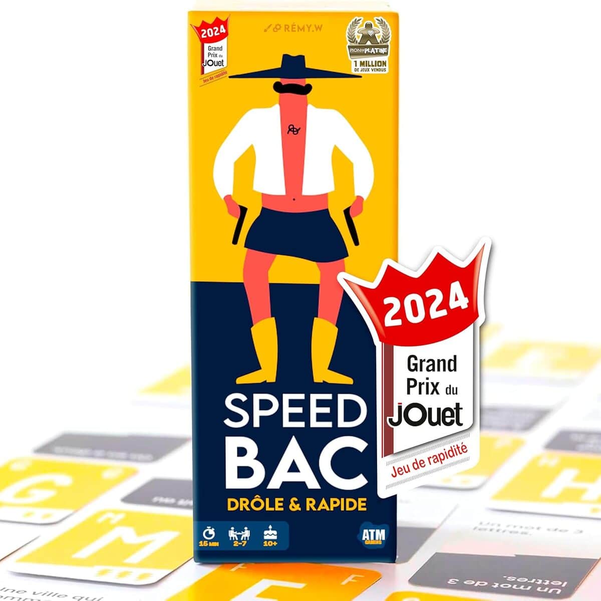 Test du jeu de société ATM Gaming Speedbac : l'indispensable pour vos soirées réussies