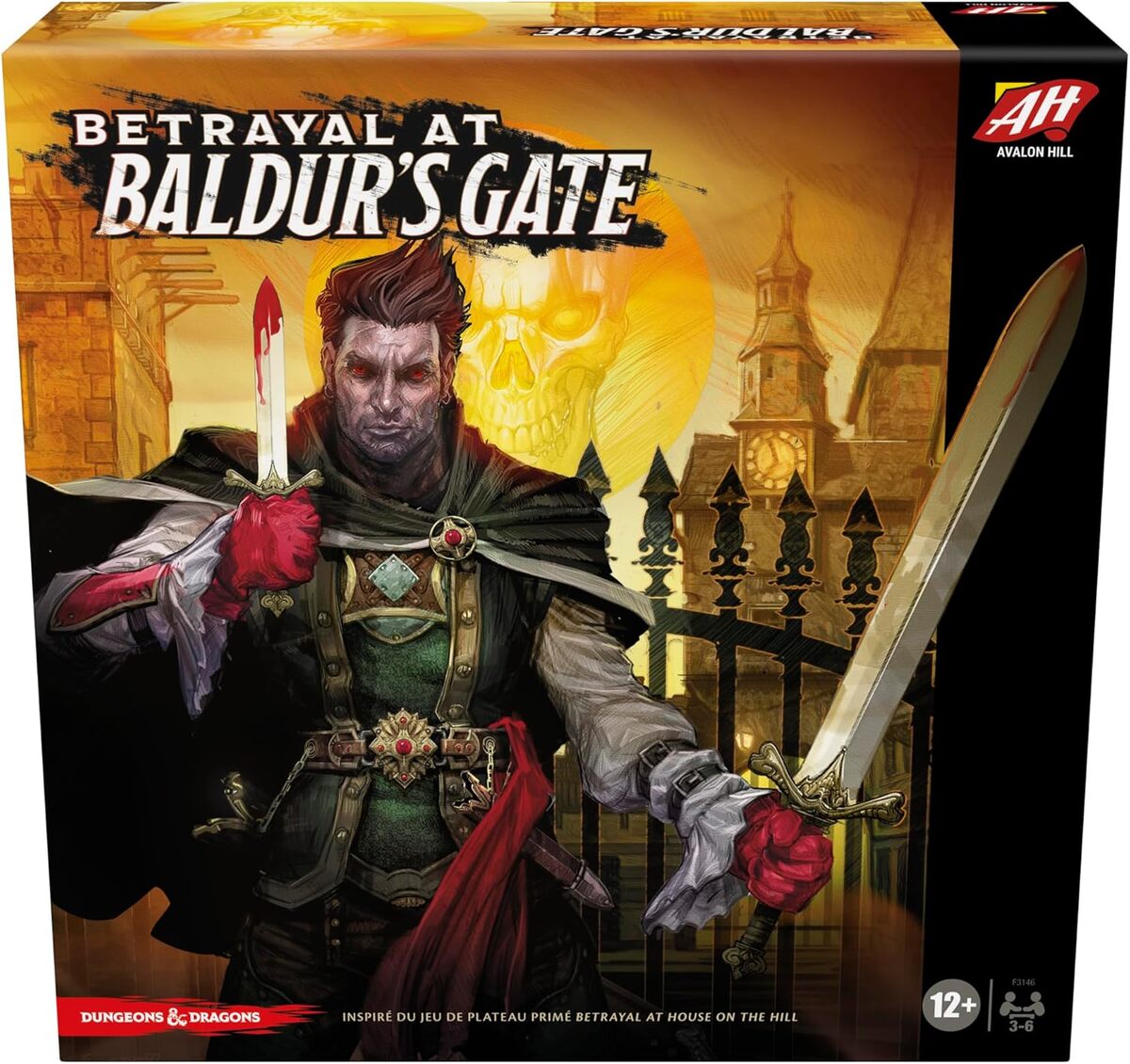 Test du jeu de société : betrayal at Baldur's Gate
