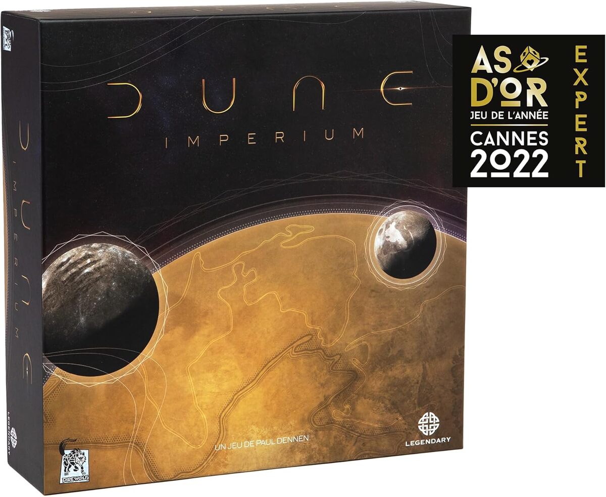 Test du jeu de société Lucky Duck Game : dune Imperium en version française