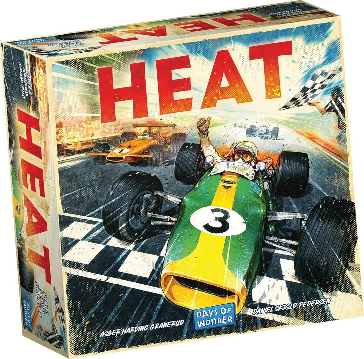 Test : jeu de course automobile Heat par Asmodee, immersion garantie !