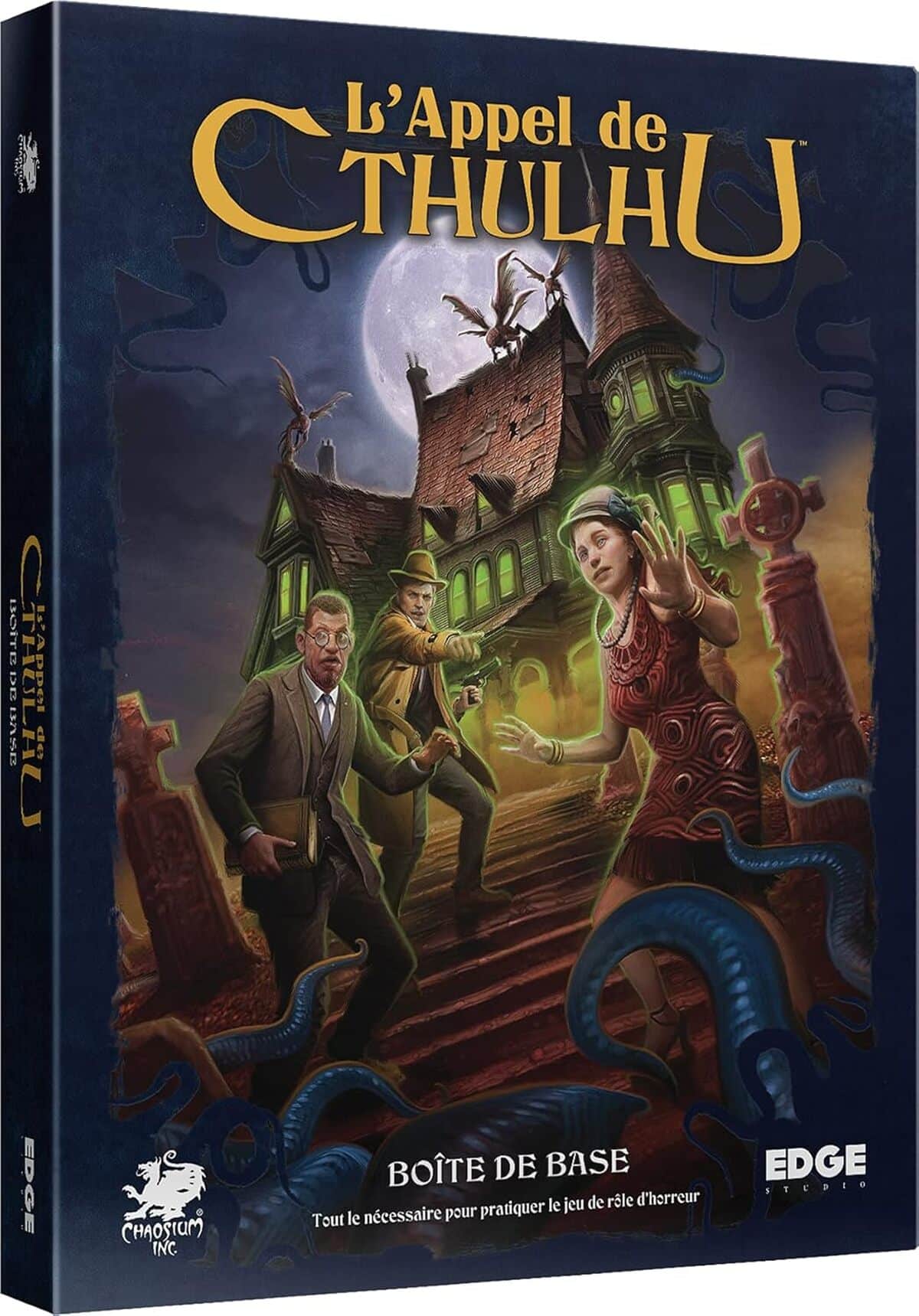 Test : l'appel de cthulhu d'Asmodee, jeu de rôle épique