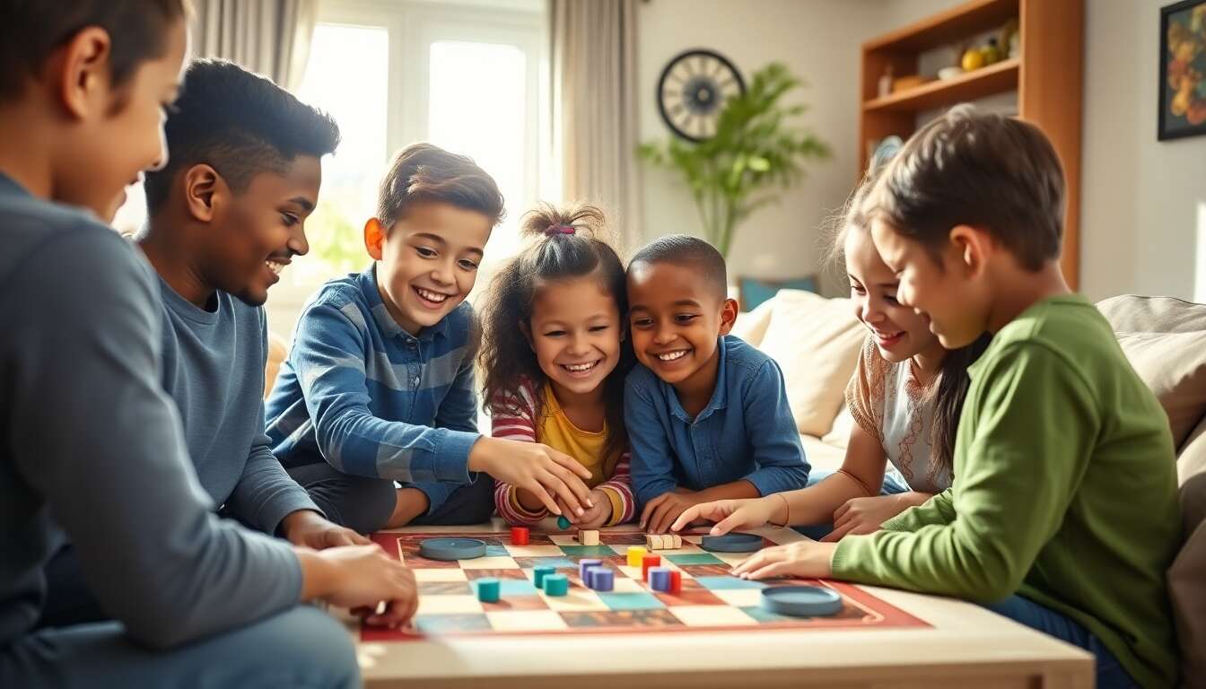 Des moments ludiques pour apprendre &agrave; vivre ensemble