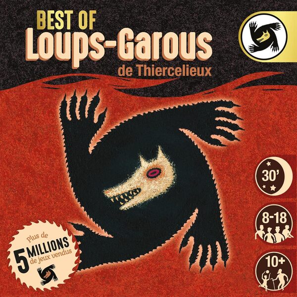 Loups-Garous de Thiercelieux - Edition Best of - Jeu de Société Original pour Adultes et Enfants dès 10 Ans - Jeu de Cartes et Bluff - Jeu d'Ambiance de 8-28 Joueurs - 30 Min - Version Française