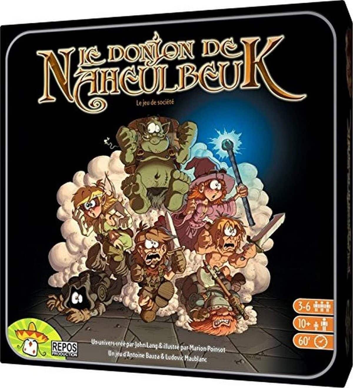 Test : asmodee Le Donjon de Naheulbeuk, une aventure pour les 10 ans et plus