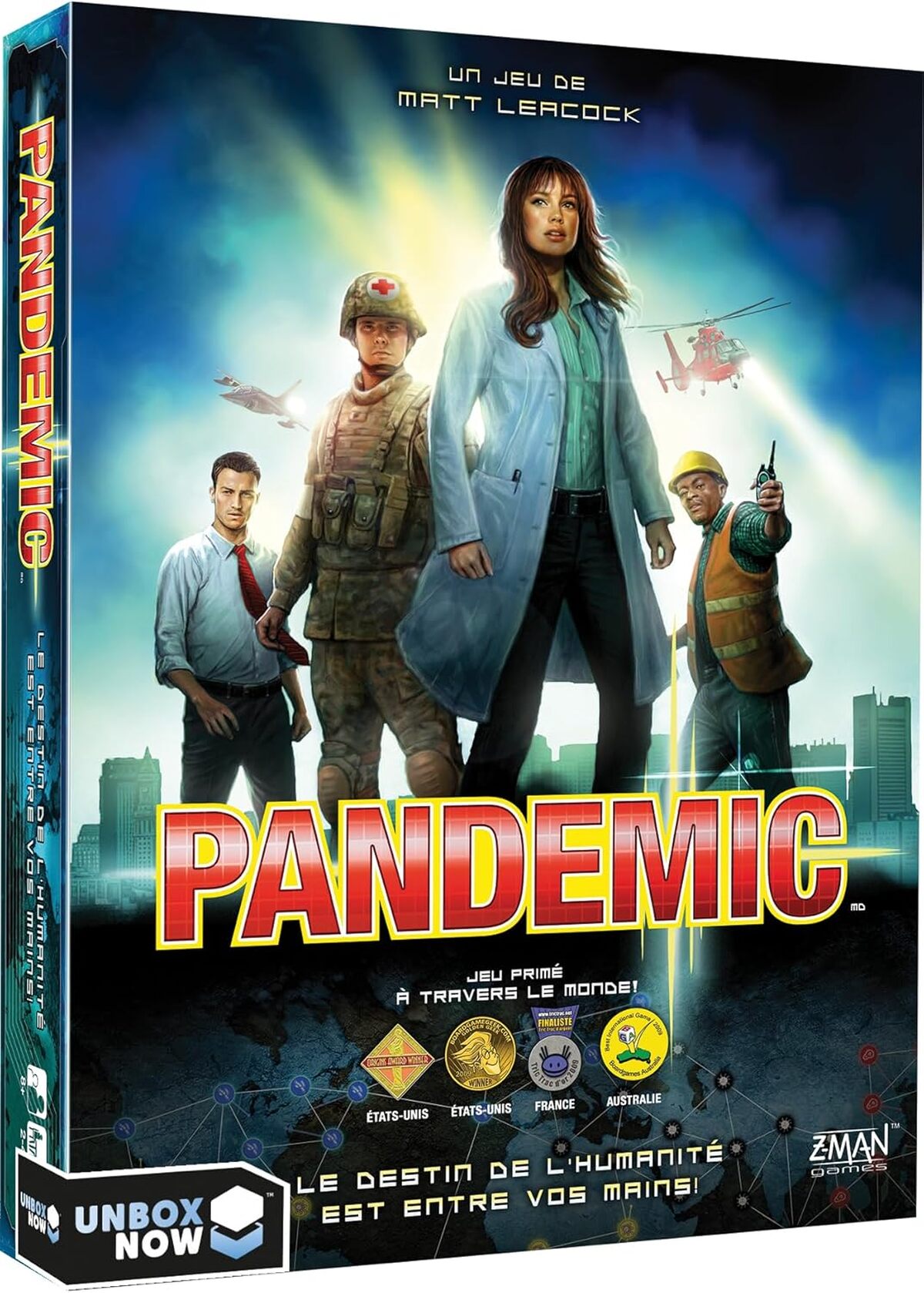 Test : asmodee Pandemic, jeu coopératif captivant dès 8 ans