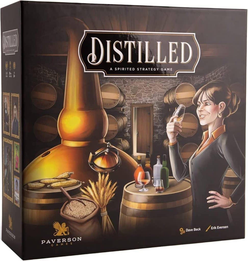 Test : distilled, un jeu de stratégie spirituel en quête du titre de maître distillateur