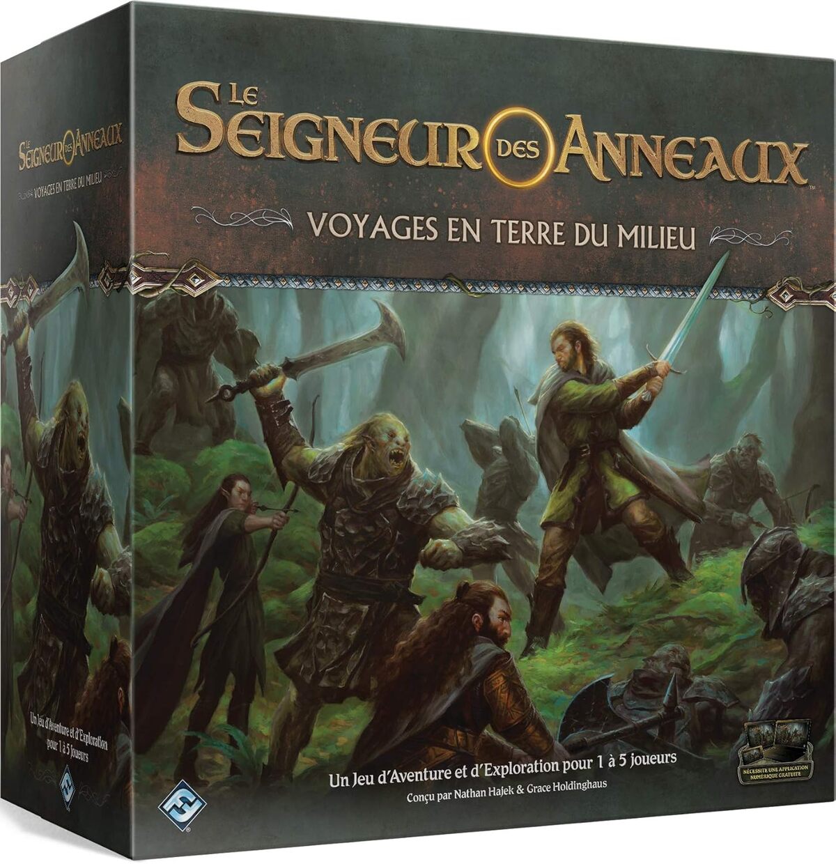Test du jeu Asmodee : voyages en terre du milieu
