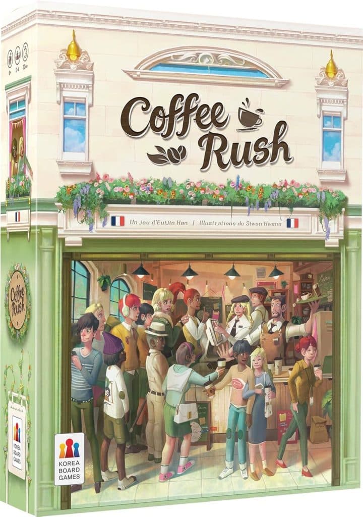 Test du jeu de société Coffee Rush d'Asmodee : fun pour toute la famille !