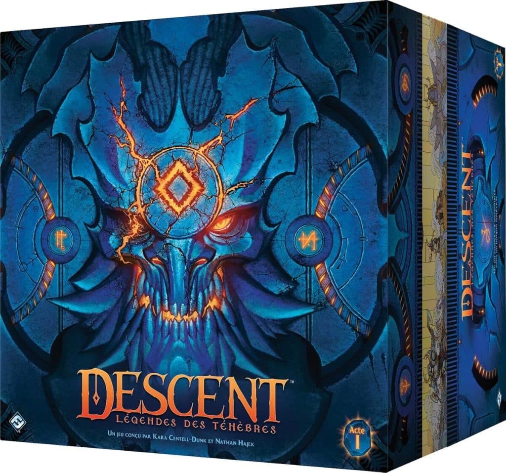 Test du jeu de société Descent : légendes des ténèbres de Fantasy Flight Games