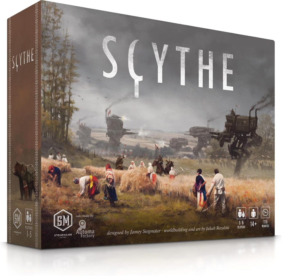 Test du jeu de société Scythe de Stonemaier Games : conquête stratégique