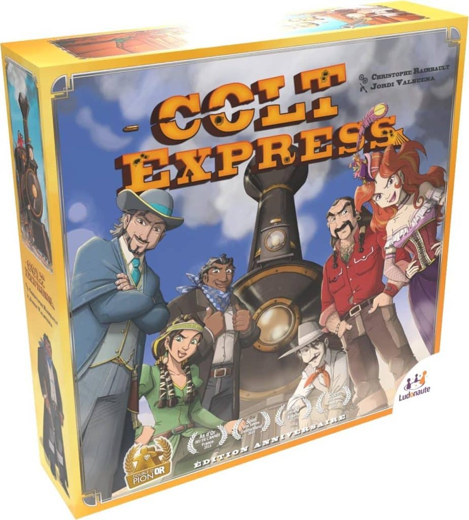 Test : jeu de stratégie Colt Express de Ludonaute