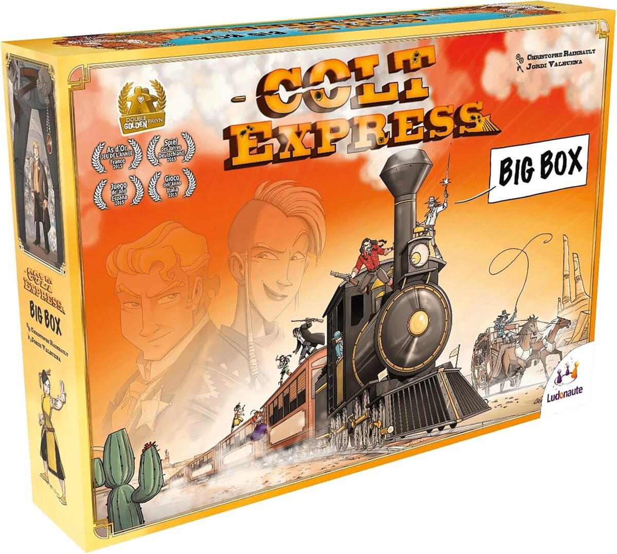 Test Ludonaute Colt Express Big Box : une expérience ludique immersive