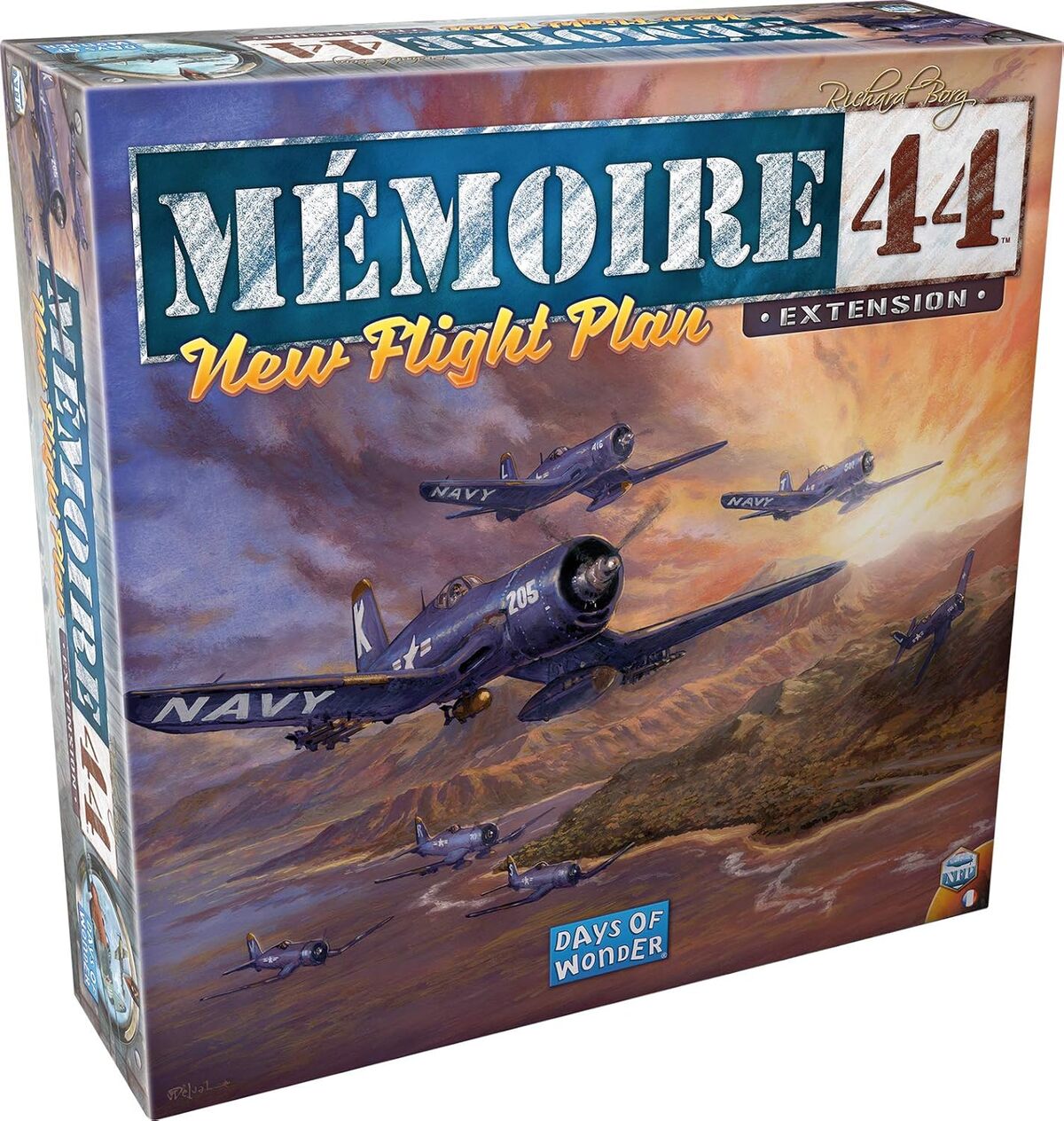 Test : mémoire 44 New Flight Plan de Days of Wonder, extension captivante pour stratèges