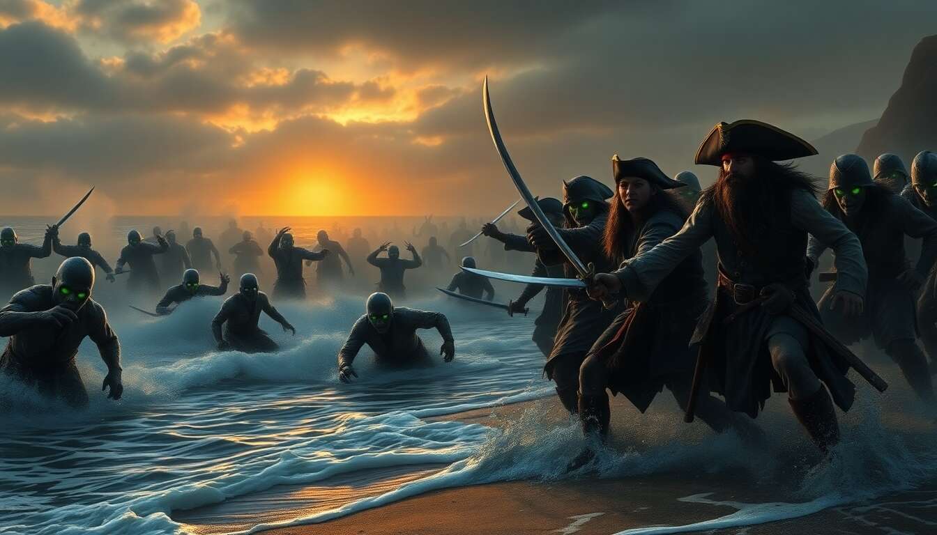 Test : pirates et Zombies, l'ultime jeu de rôle