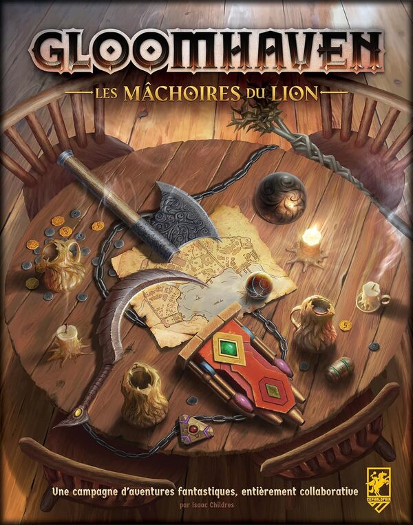 Cephalofair Games - Asmodee - Gloomhaven - Les Mâchoires du Lion - Jeux de société - Jeux de stratégie coopératif - A partir de 14 ans - 1 à 4 joueurs - Version française
