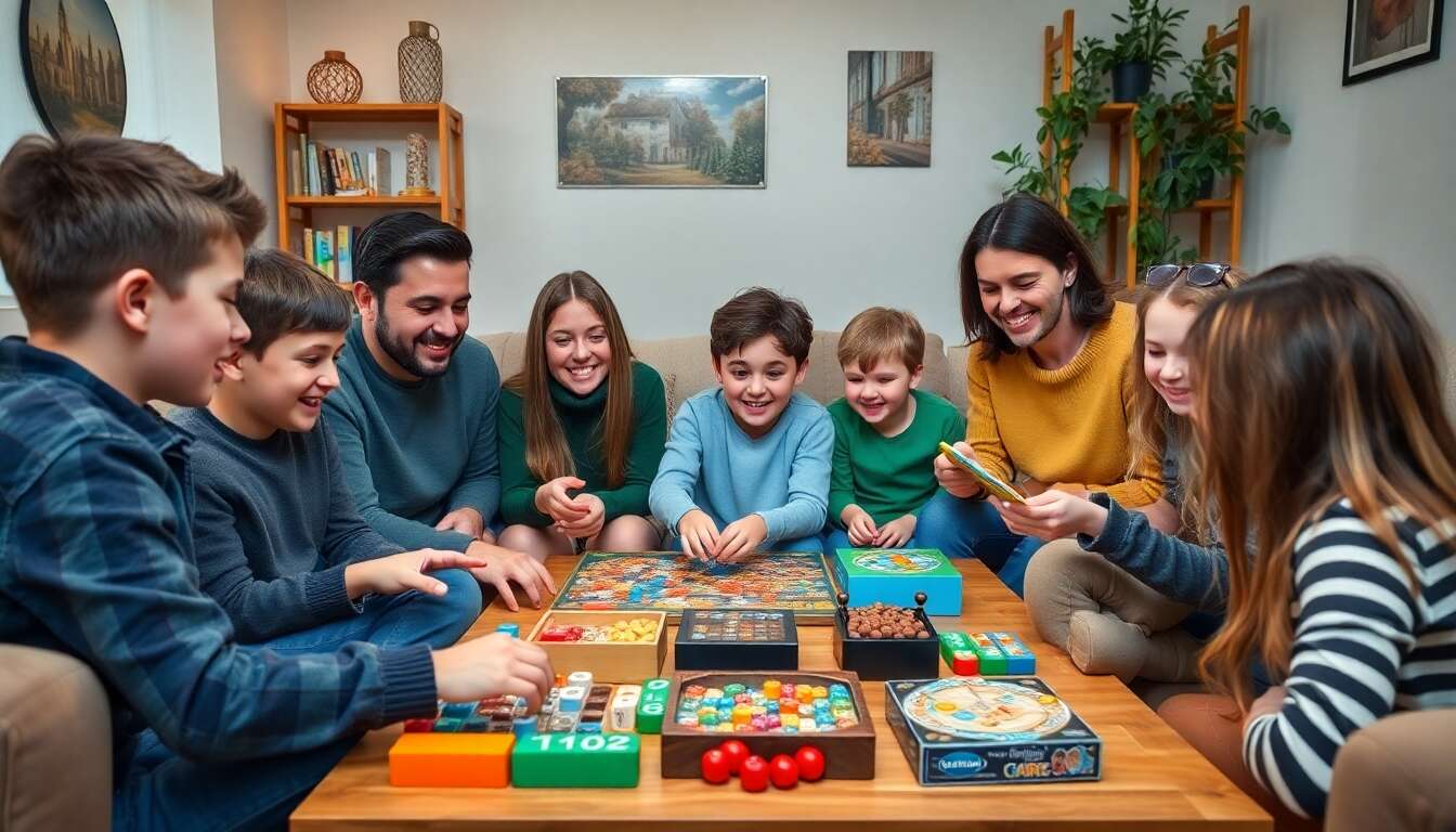 Les jeux de société pour petits et grands Les jeux de société pour petits et grands