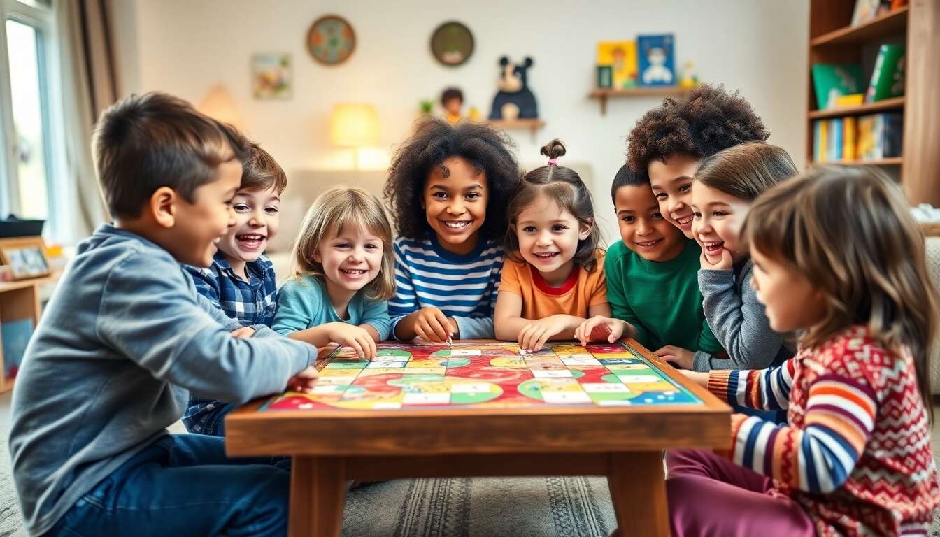 Le r&ocirc;le &eacute;ducatif des jeux de soci&eacute;t&eacute; pour enfants