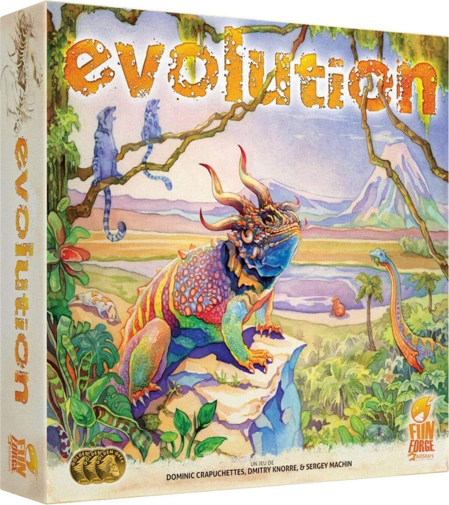 Test : asmodee Evolution, le jeu de société préhistorique passionnant