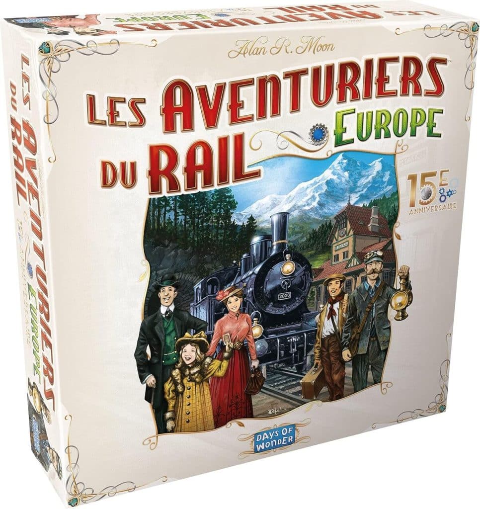 Test du jeu Days of Wonder Les Aventuriers du Rail : europe édition collector 15 ans