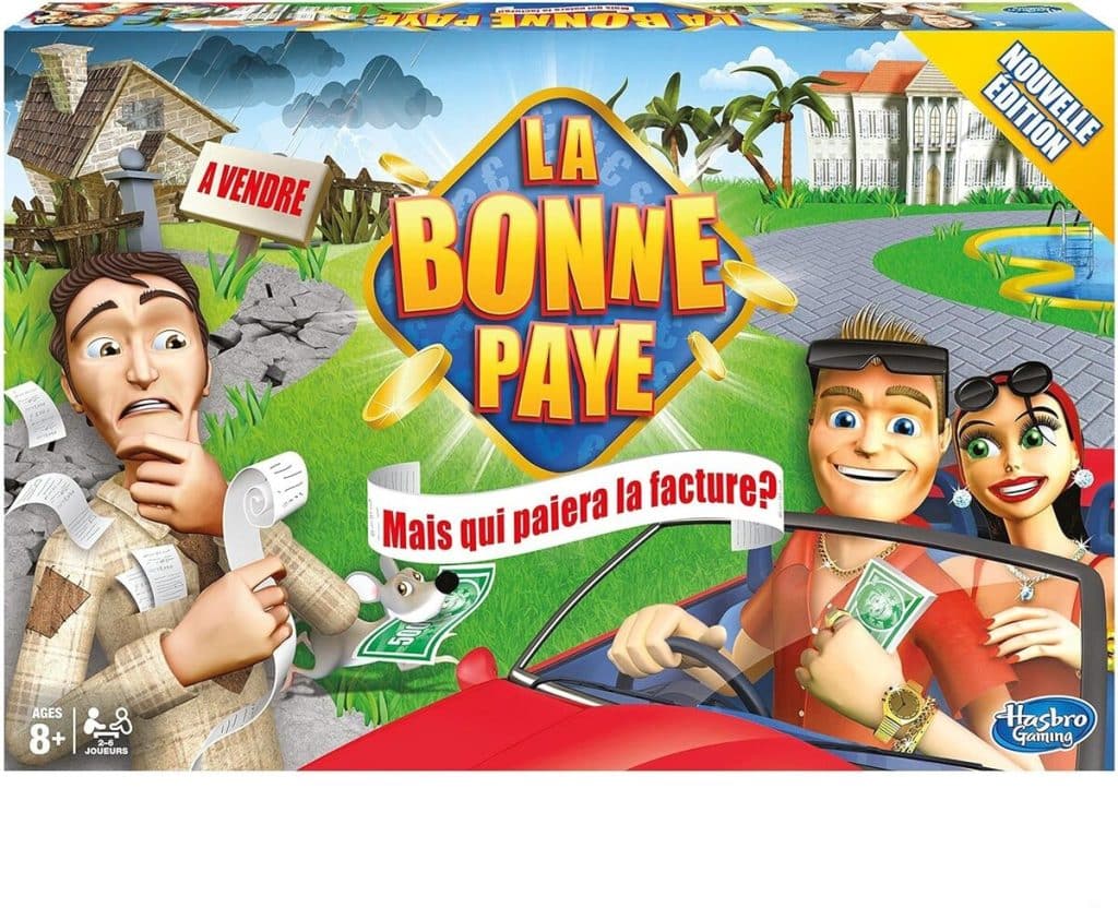 Test du jeu de société Hasbro La Bonne Paye, version L