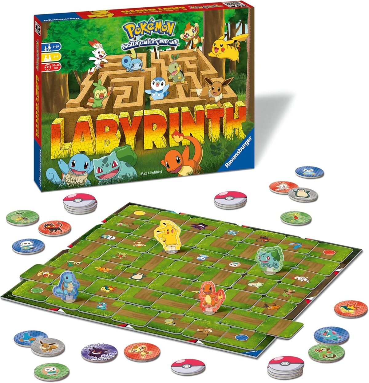 Test du jeu de société Ravensburger Labyrinthe Pokémon pour toute la famille