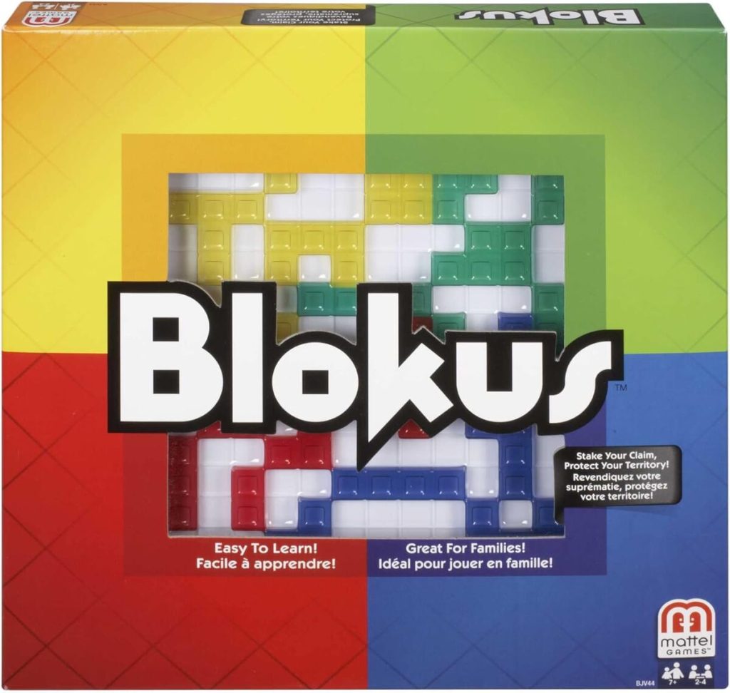 Test du jeu de stratégie Blokus de Mattel Games