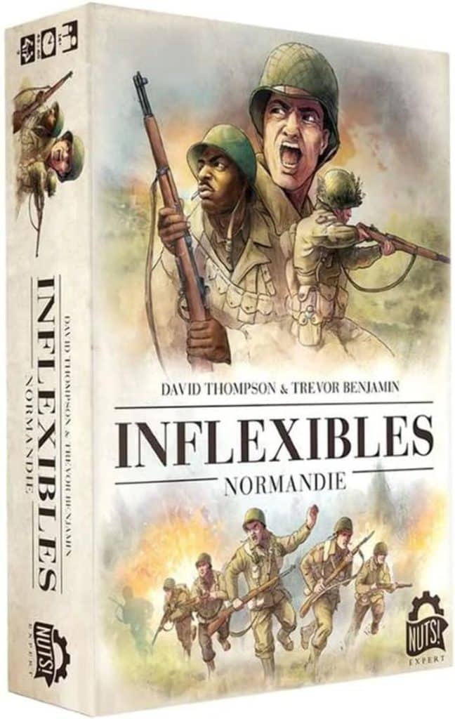Test du jeu Inflexibles : normandie - Nuts Publishing, un deckbuilding sur la Seconde Guerre mondiale