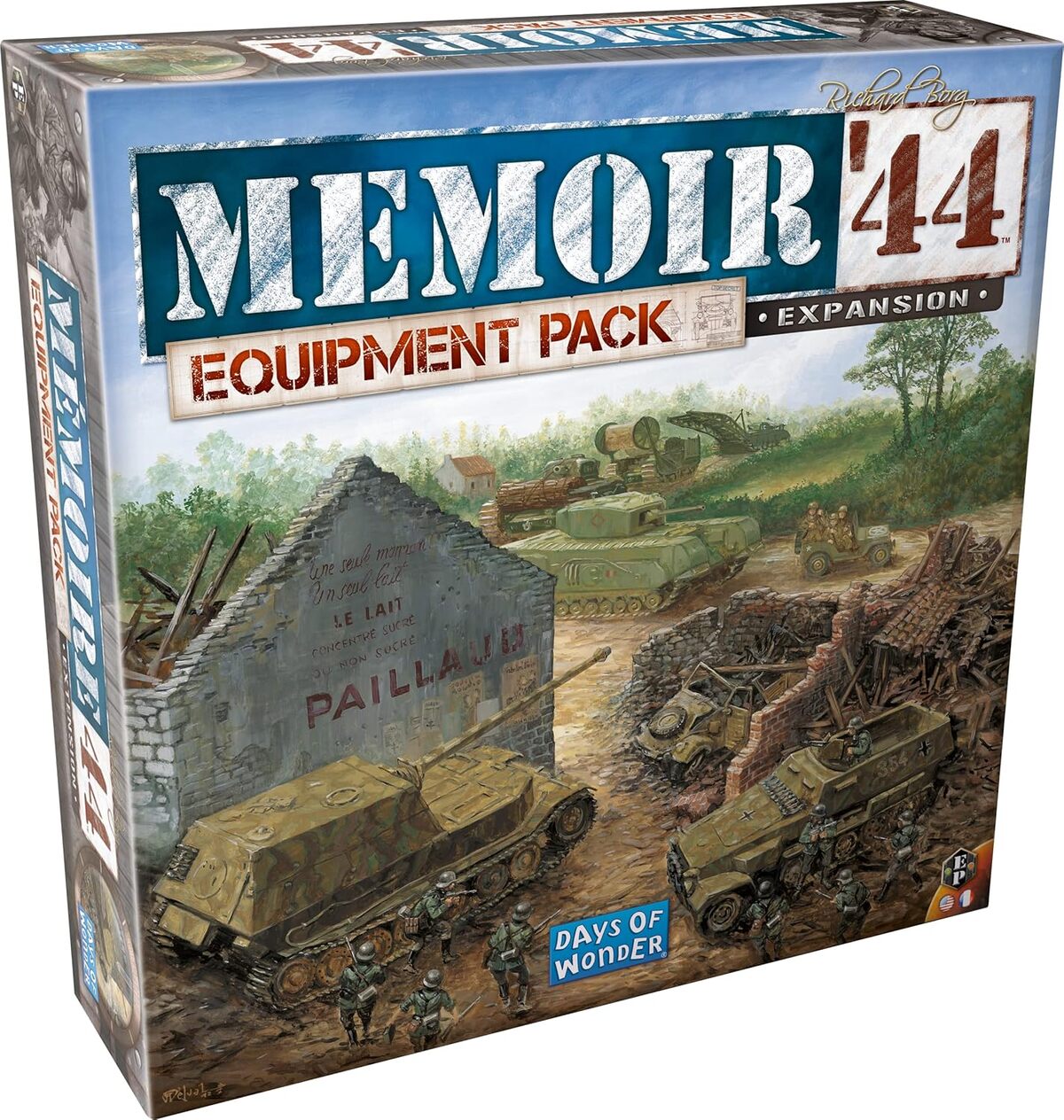 Test : extension Mémoire 44 d'Asmodee, plongée multilingue dans la Seconde Guerre mondiale