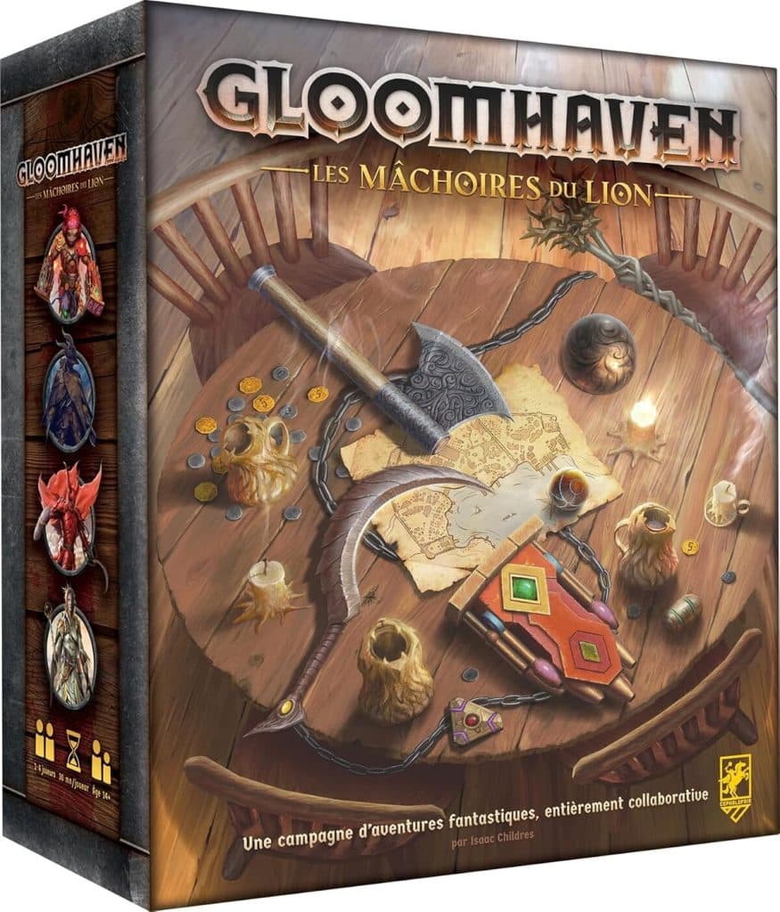 Test : gloomhaven Les Mâchoires du Lion, le jeu de stratégie coopératif