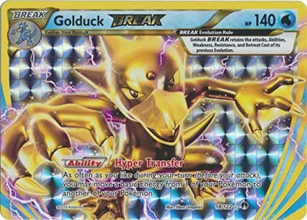Avis sur la carte Pokemon Golduck-Break XY Breakpoint Holo