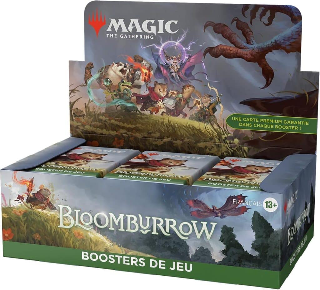 Test : boîte de boosters Magic Bloomburrow (36 packs)