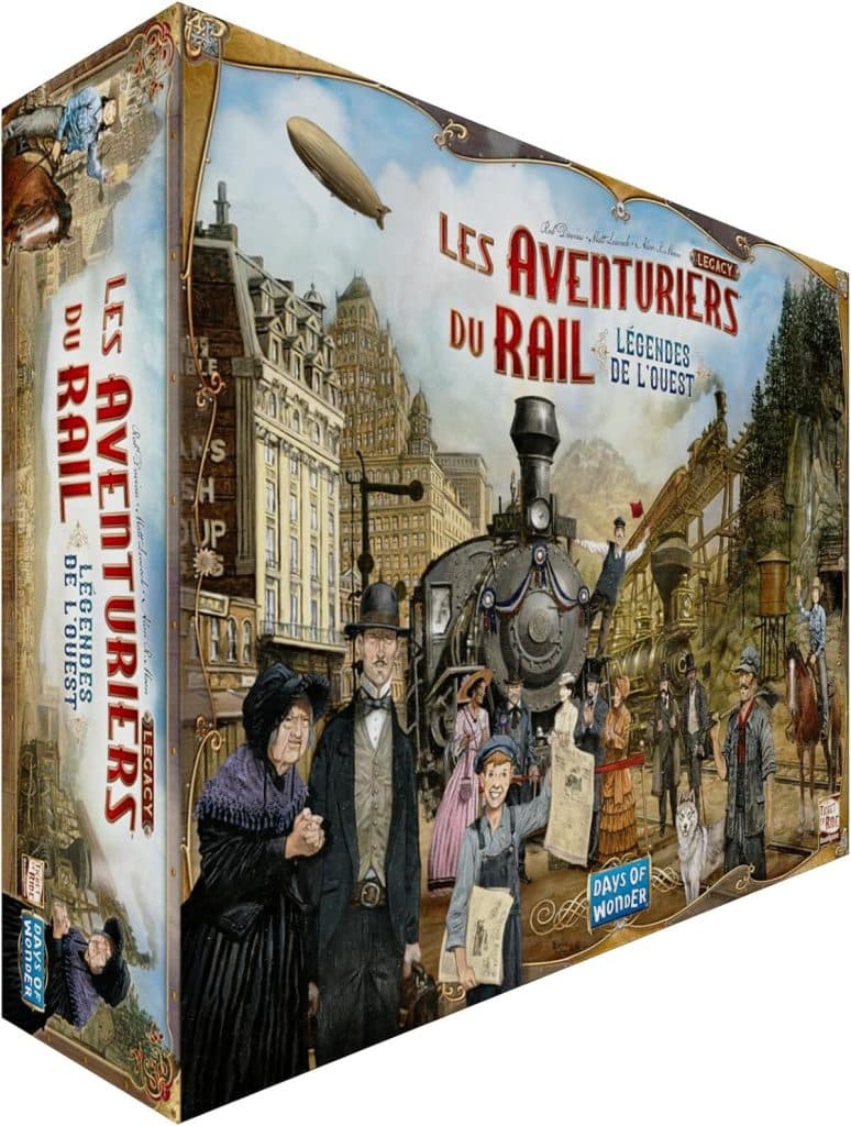 Test des aventuriers du rail legacy : légendes de l'ouest - un voyage ferroviaire épique en famille