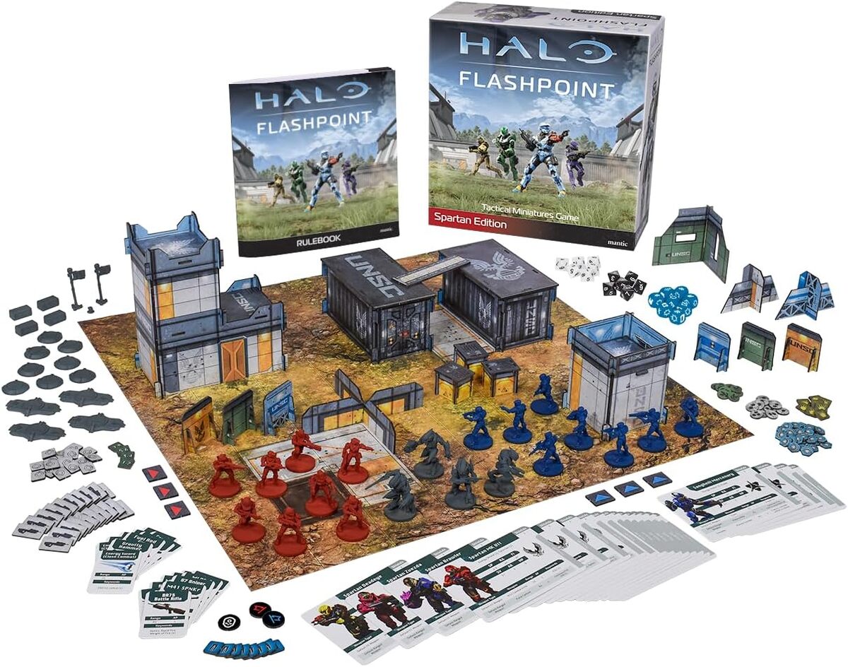 Test du jeu de figurines Halo: flashpoint édition Spartan de mantic Games
