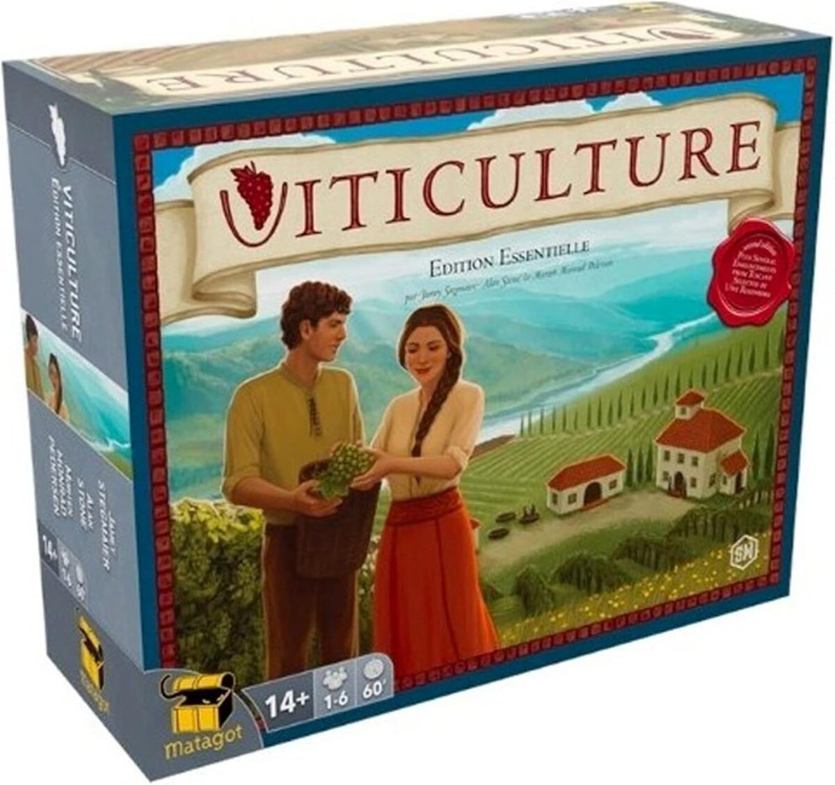 Test du jeu de plateau Viticulture par Matagot : découvrez l'édition française