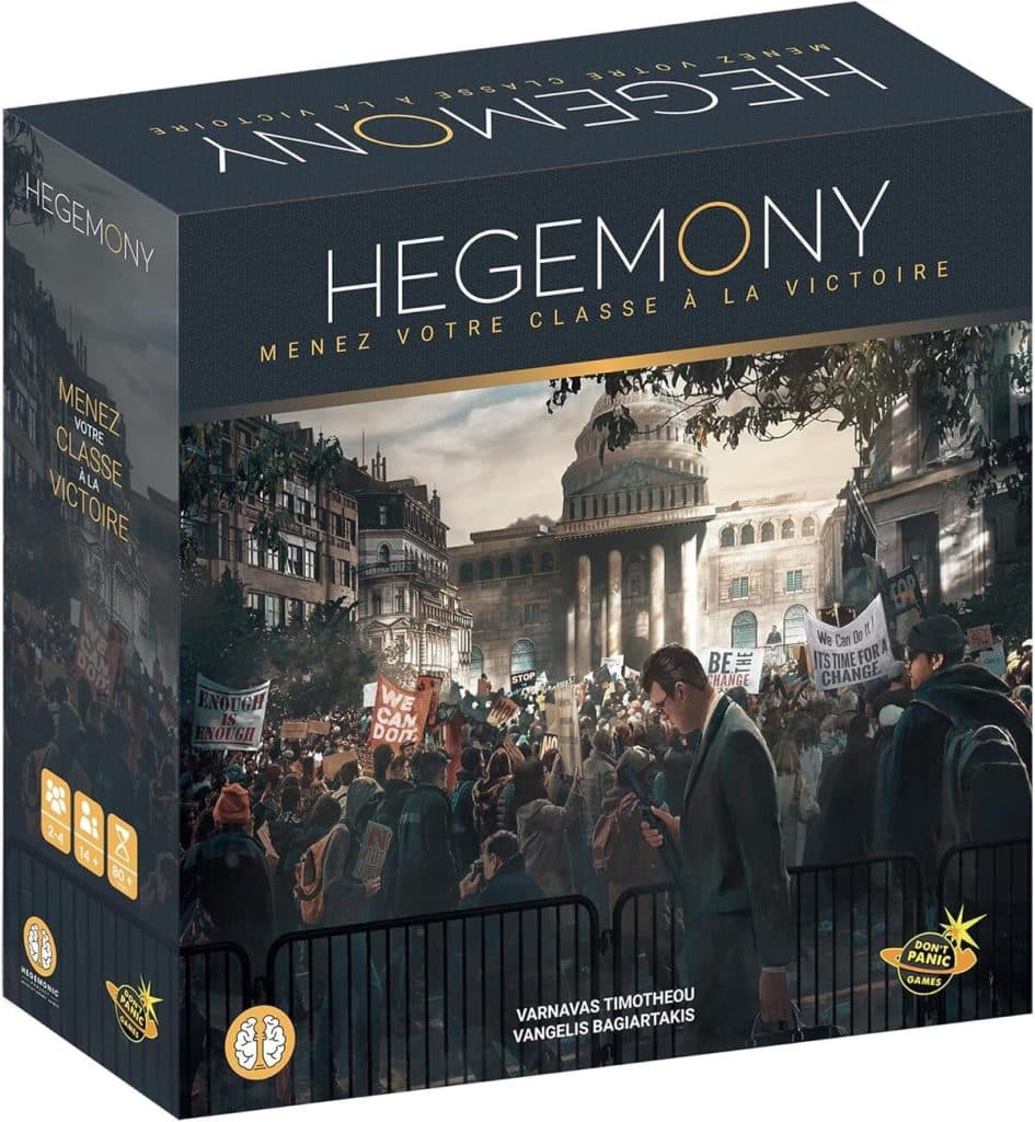 Test du jeu de société Hegemony de Don't Panic Games : immersion stratégique
