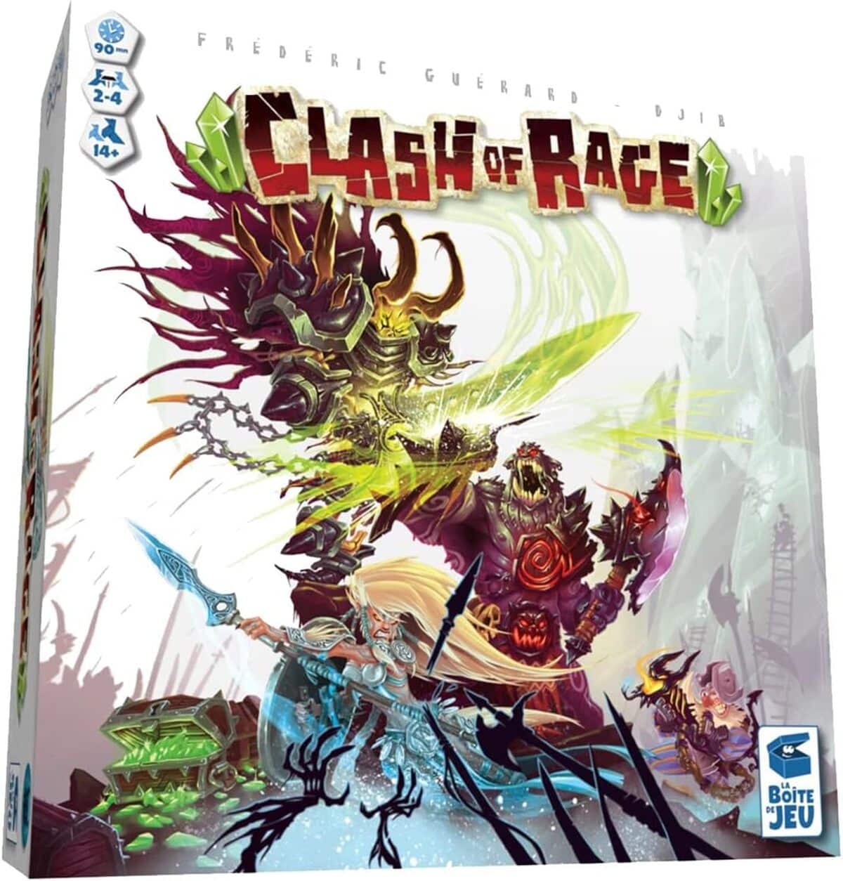 Test : la boîte de jeu Clash of Rage en français