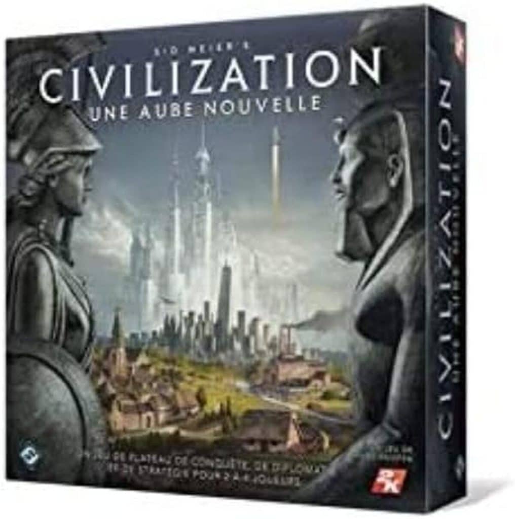 Test jeu de société Asmodee Civilization : une aube nouvelle