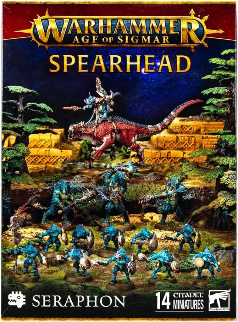Test : warhammer AoS, spearhead Seraphon en détail