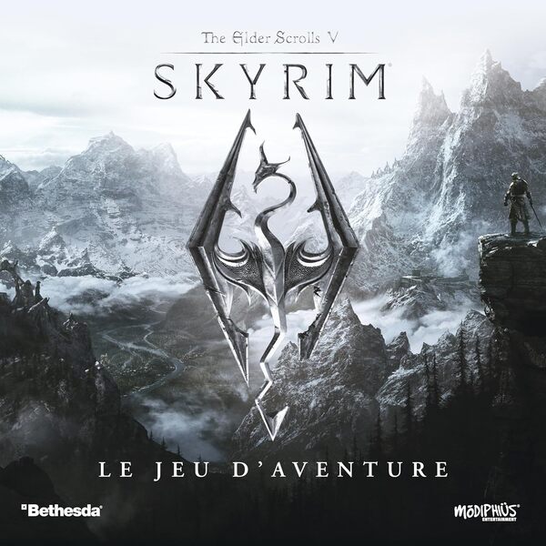 Asmodee - Modiphius Entertainment - The Elder Scroll V : Skyrim - Le Jeu D'AVENTURE - Jeux de Société - Jeu de Plateau - Jeu Coopératif à Partir de 14 Ans - 1 à 4 Joueurs - 60 Min