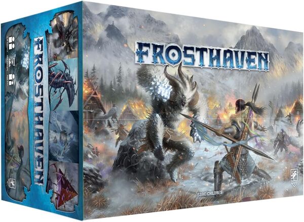 Asmodee - Cephalofair Games - FROSTHAVEN - Jeu de société coopératif, Jeu de rôle de Plateau dans Un Univers gelé, 14 Ans et Plus, 1 à 4 Joueurs, 30 Min - Version française