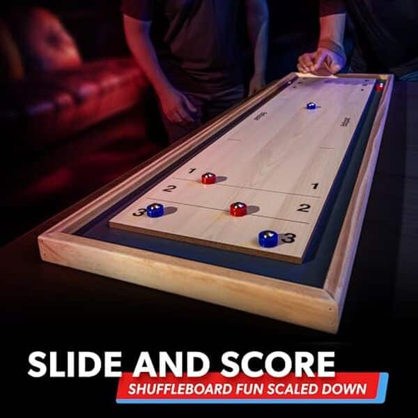 Découvrez notre test détaillé du shuffleboard SHFL-01 blanc de GoSports : performance, design et caractéristiques à ne pas manquer pour choisir le meilleur jeu de shuffleboard.