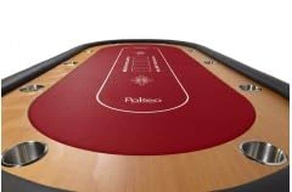 Découvrez notre analyse détaillée de la table de poker pliable pour 10 joueurs en bois racetrack : design, praticité et confort au rendez-vous pour des parties inoubliables.