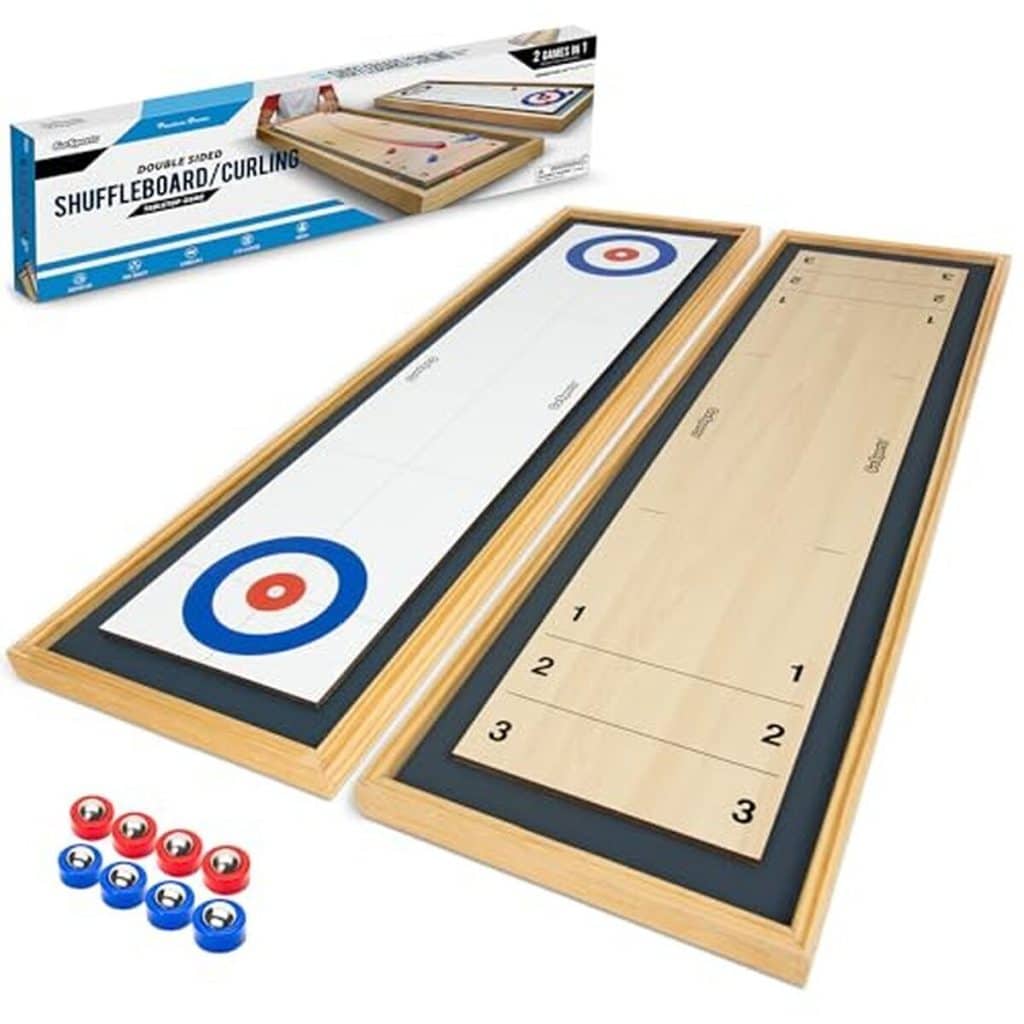 Test du jeu GoSports Shuffleboard SHFL-01 blanc
