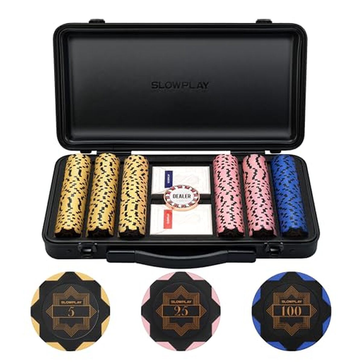 Test du set de jetons Slowplay Nash : élégance et robustesse